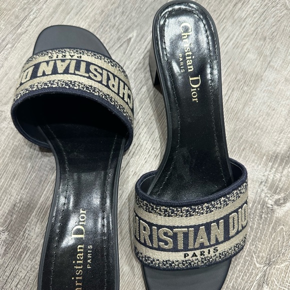 CHRISTIAN DIOR mules NWT size 38.5 - Picture 7 of 12